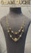 18K Yellow and White Gold Layered Necklace