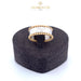18K Italian Yellow and White Gold Ring