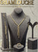 18K Italian Gold Tassel Set