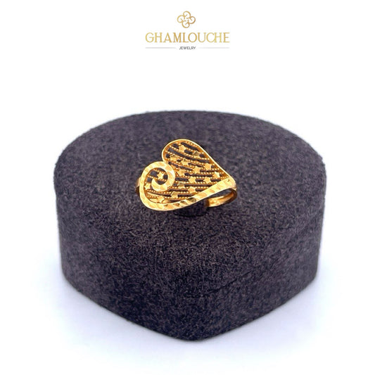 21K Gold Modern Ring