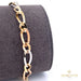 18K Yellow , White and Rose Gold Bracelet