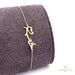 18K Gold حُب Simple Bracelet