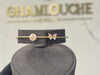 18K Gold الله Kid’s Girl Bangle with Enamel