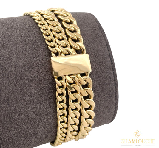 18K Gold Modern Bracelet