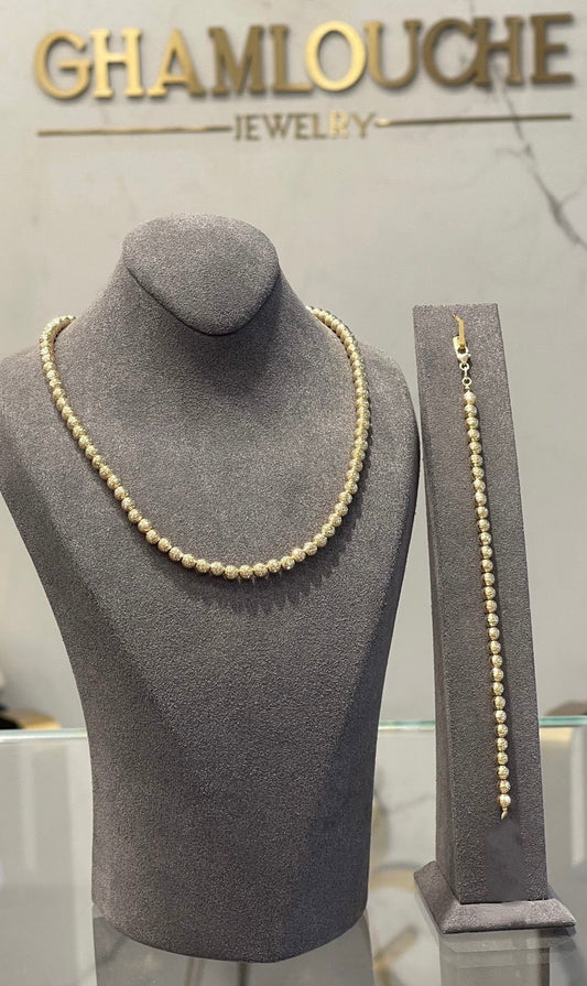 18K Italian Gold Set
