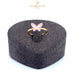 18K Gold Butterfly Kid’s Ring with Enamel