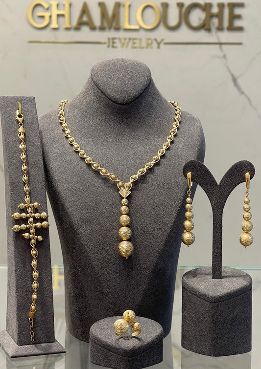 18K Italian Gold Set