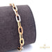 18K Yellow , White and Rose Gold Bracelet
