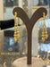 18K Italian Gold Dangle Earrings