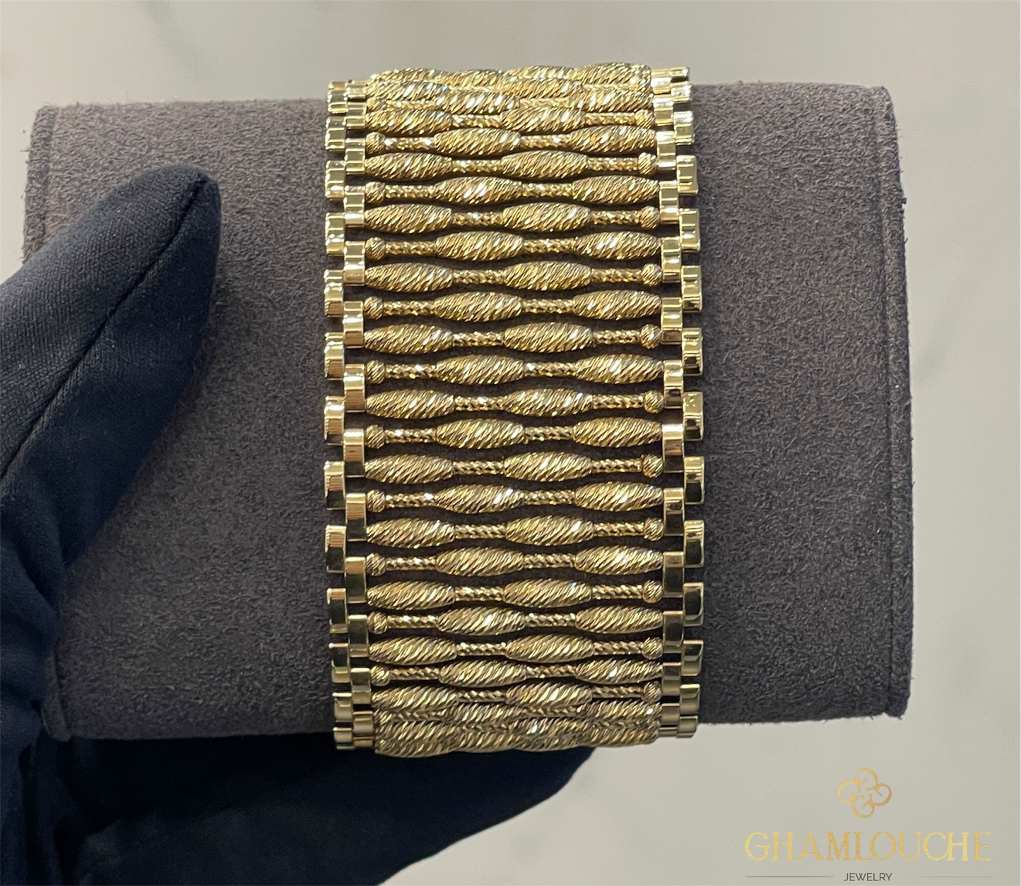 18K Italian Gold Modern Bracelet
