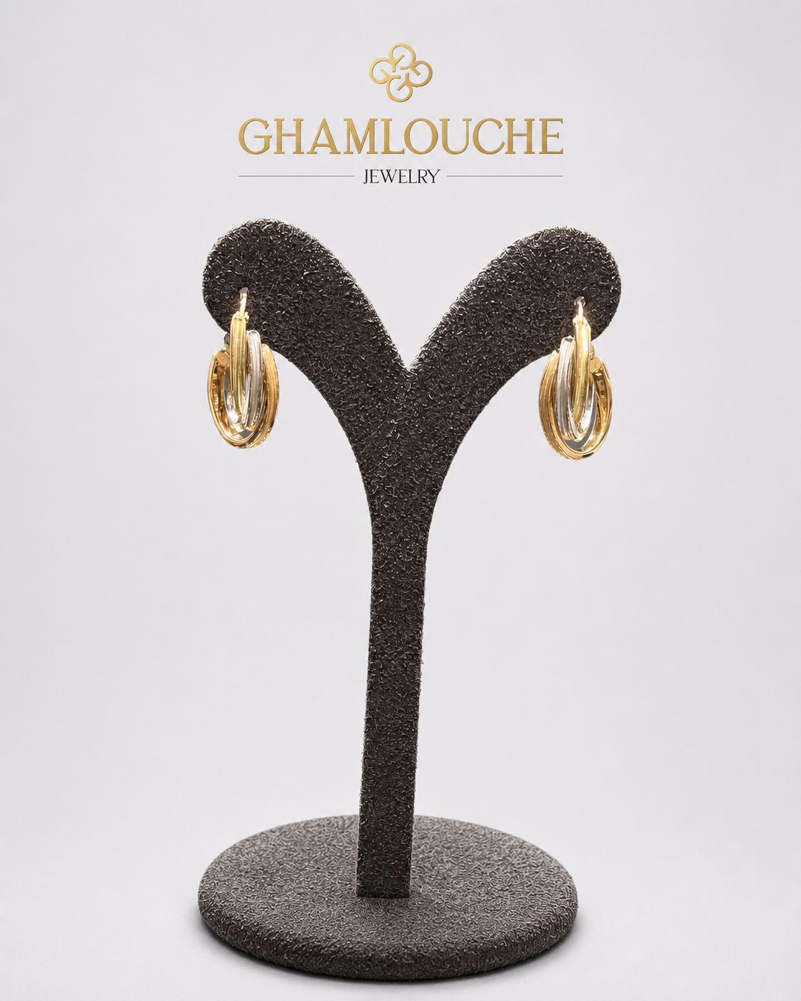 18k Gold Hoop Earrings
