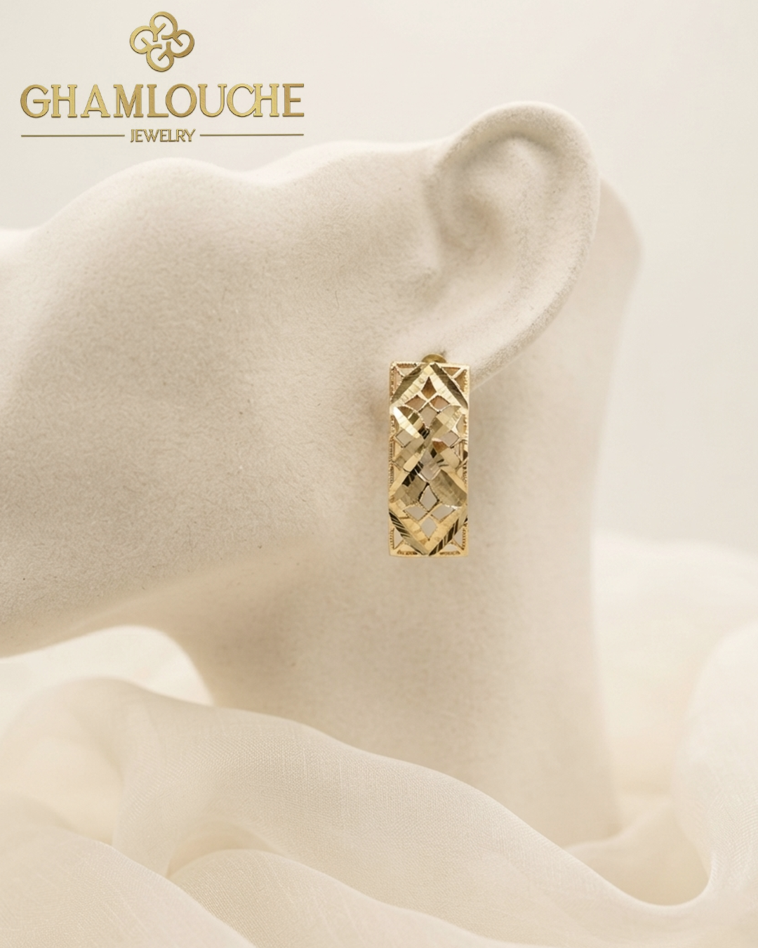 18K Gold Modern Set