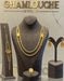 21K Gold Floral Layered Set