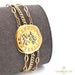 18K Gold وكان فضل الله عليك عظيمًا Bracelet