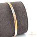18K Italian Double Sided Yellow, White and Rose Gold Bracelet