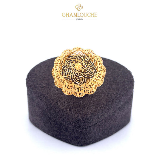 21K Gold Modern Ring