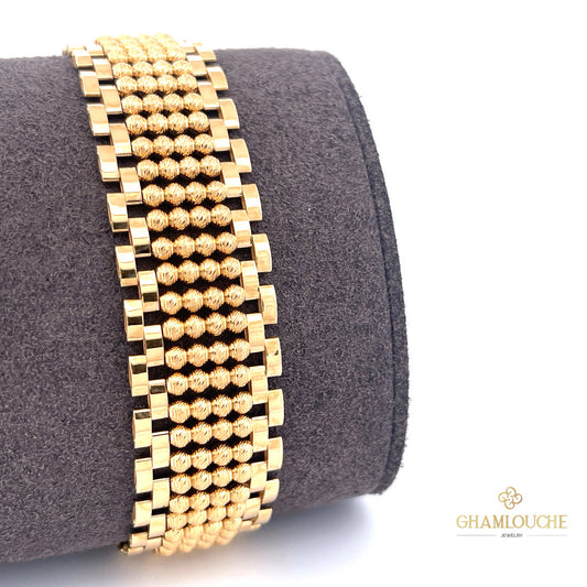 18K Italian Gold Modern Bracelet