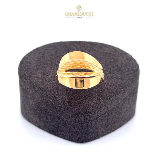21K Gold Modern Ring