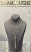 18K Gold Layered Tassel Necklace