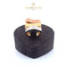 18K Yellow, White, and Rose Gold Modern Ring