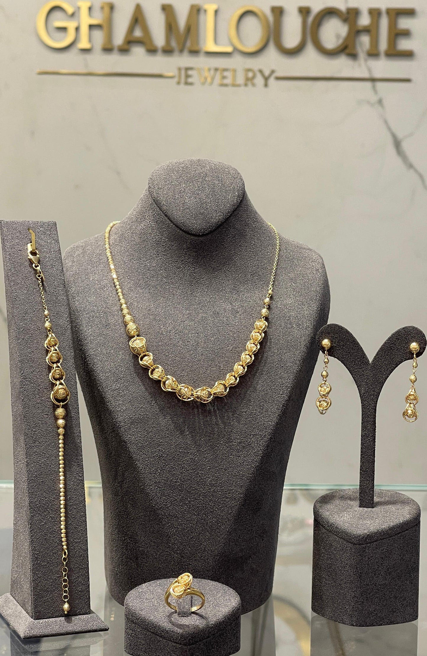 18K Italian Gold Set