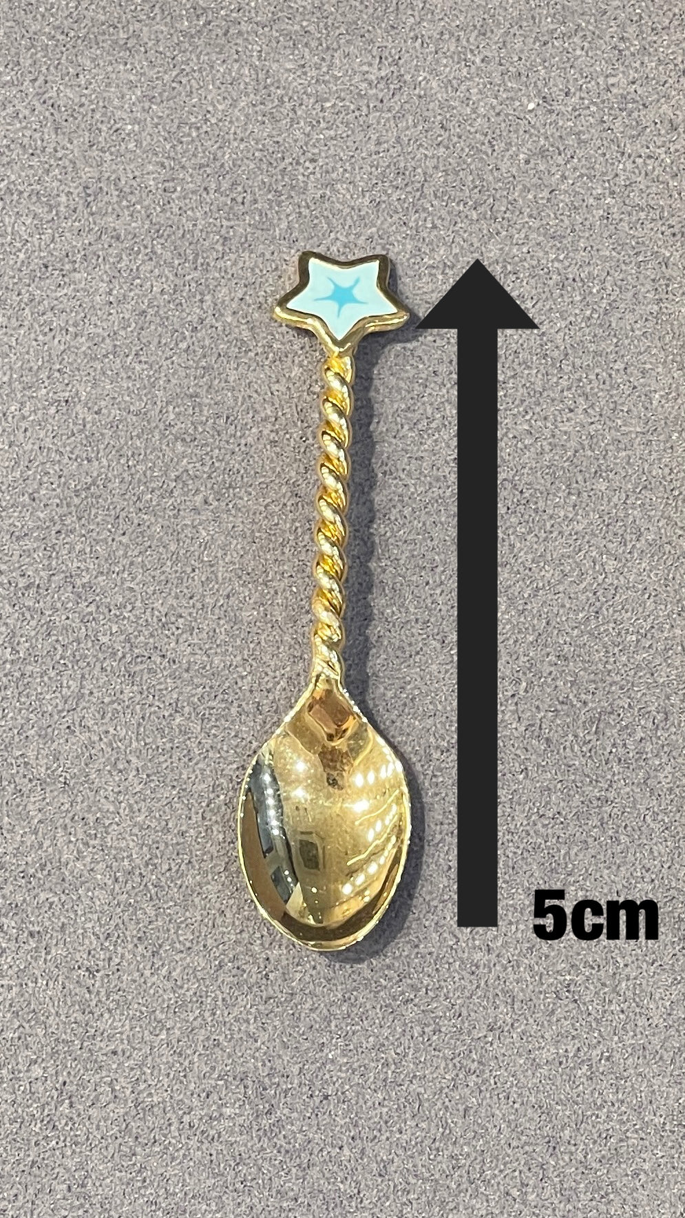 18K Gold Star Kid’s Spoon with Enamel