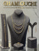 18K Italian Yellow and Rose Gold Layered Set