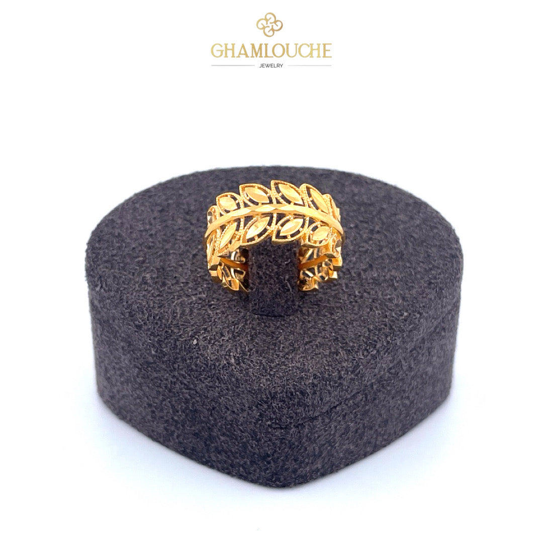 21K Gold Modern Ring