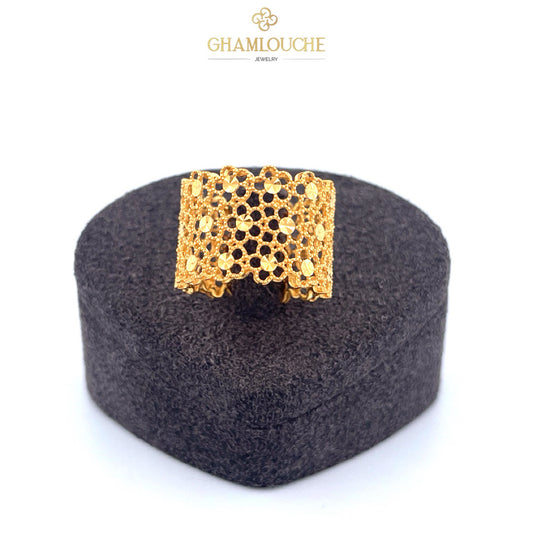 21K Gold Modern Ring