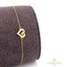 18K Gold Heart Bracelet