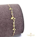 18K Gold Kid’s Dolphins Bracelet