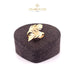 18K Gold Double Leaf Ring