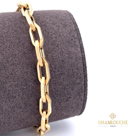 18K Italian Gold Modern Bracelet