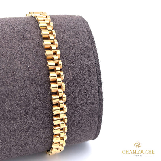 18K Gold Modern Bracelet