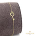 18K Gold key Bracelet