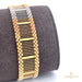 18K Yellow , White and Rose Gold Bracelet
