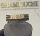 18K Gold Flowers Kid’s Girl Bangle with Enamel