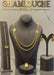 21K Gold Floral Layered Set