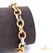 18K Yellow , White and Rose Gold Bracelet