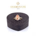 18K Gold Ring with Stones