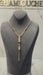 18K Gold Modern Tassel Necklace