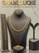 21K Gold Simple Wheat Motif Set