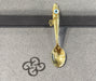 18K Gold Evil Eye Kid’s Spoon with Enamel