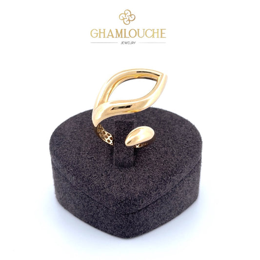 18K Gold Modern Ring