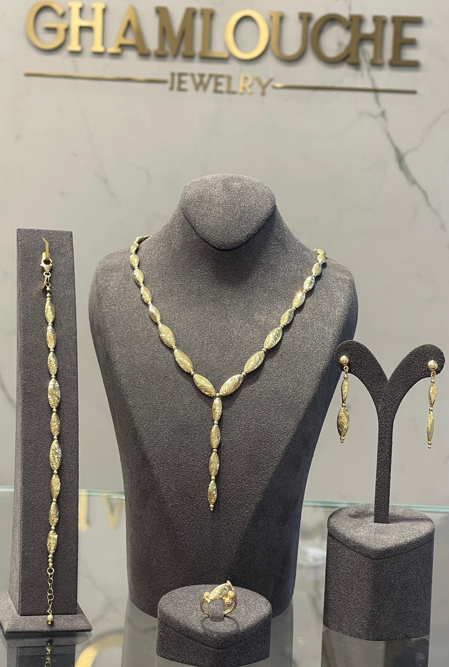 18K Italian Gold Set