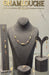 18K Italian Yellow , White and Rose Gold Set