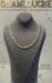 18K Gold Hollow Link Necklace