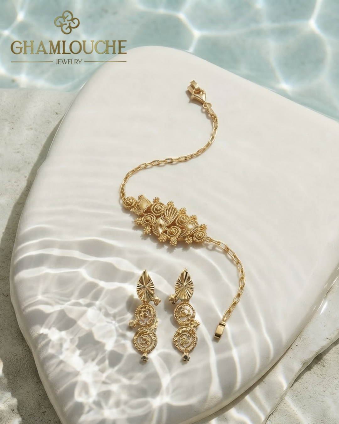 18K Gold Multi-Shapes Set