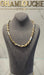 18K Gold Two-Tone Chain Necklace