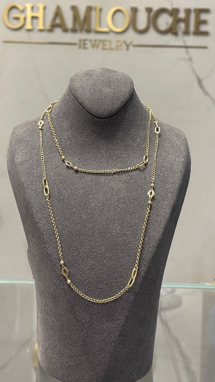 18K Gold Multi-Wear Necklace